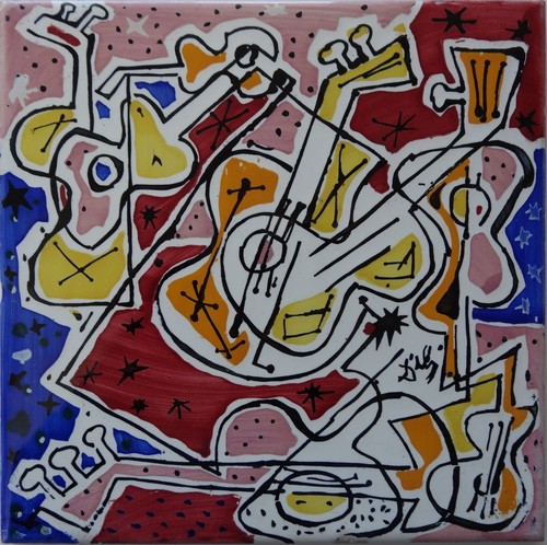 Salvador dali guitares - dali, :