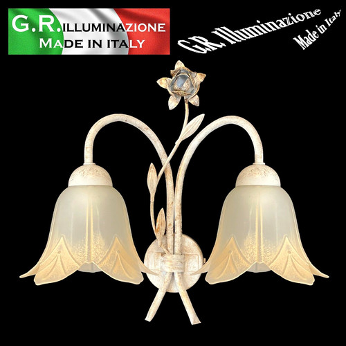 Applique ferro battuto l - applique,