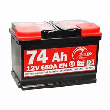 BATTERIA AUTO SPEED L3 74 Ah 680A EN = FIAMM VARTA BOSCH 74 DX + PRONTA ALL'USO
