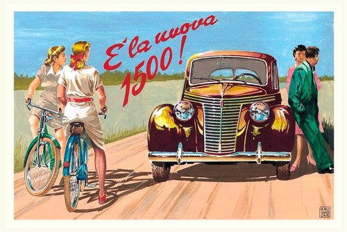 Cartolina pubblicitaria - cartolina,