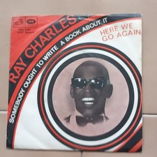RAY CHARLES-Here we go again   7"  45 giri   ITALIA  28 giugno 1967