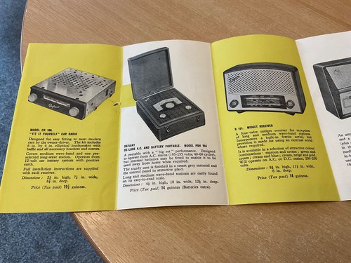 Brochure vendita pieghevole