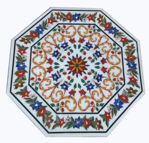 Tavolo marmo pietra dura - in,