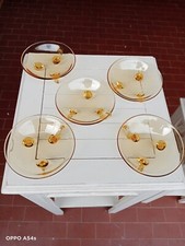 Set di antichi Coppette  veneziane Di Vetro Soffiato