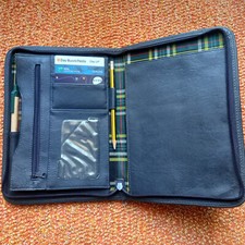 Organizer porta agenda portfolio portadocumenti pelle