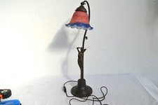 VECCHIA LAMPADA CON SEGNI DI