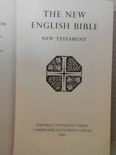 The new english bible - the,