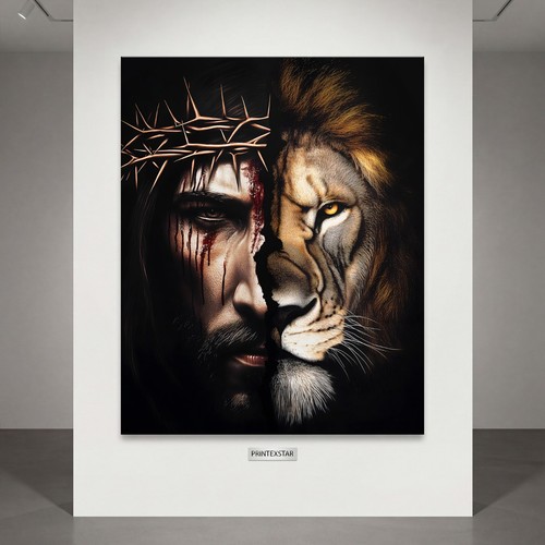 Leone gesù arte - leone, (dio)