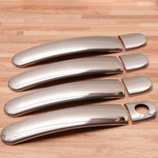 Set maniglie porte acciaio