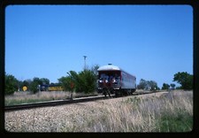 Railroad Slide - Caritas Private Passenger Car 1997 Vintage Train Line