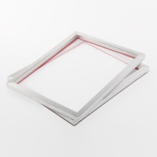 2x 55T Cornice Setaccio 78x61cm A2 + Tessuto Serigrafia Colino per Tessili