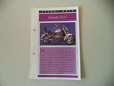 - SCHEDA TOP MOTO - HONDA F6C F6 C