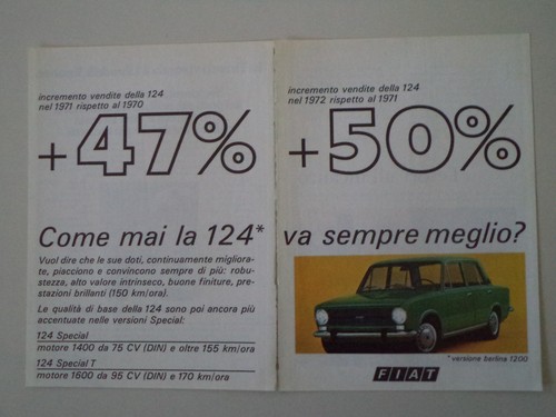 Advertising pubblicità 1973 - pubblicità,