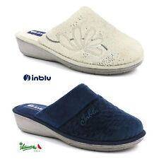 OFFERTA INBLU ciabatte pantofole donna tessuto solettaSOFT calde invernali DC