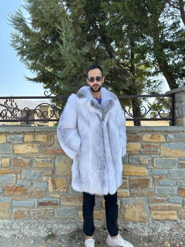 Cappotto uomo pelliccia - , di