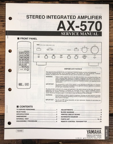 Yamaha 570 amplificatore - yamaha,