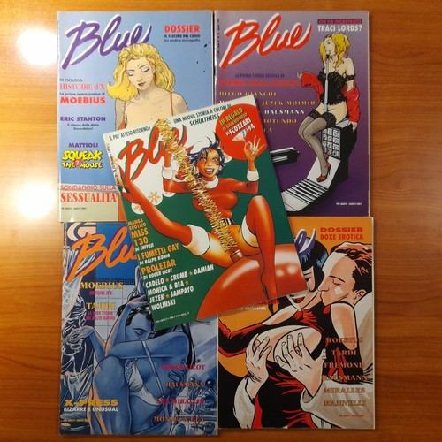 Blue rivista fumetti - a, per