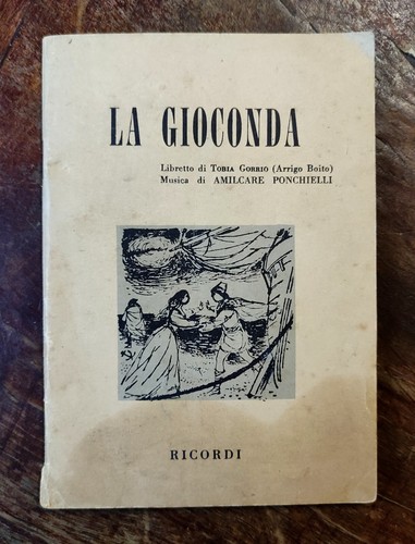 Libretto opera gioconda - opera,