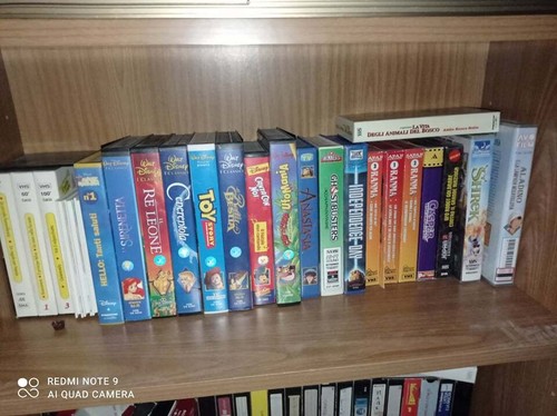 Vhs originali vari - originali,,