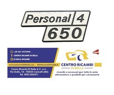 Personal 4 650 SCRITTA SIGLA