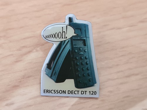 Spilla pubblicitaria ericsson - spilla,