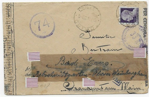 Italia lettera per - italia:,