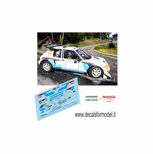 Decals peugeot 205 t16 - decals,