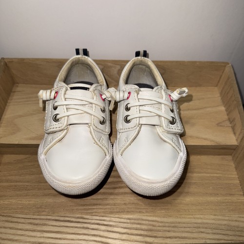 Sperry white toddler boat - toddler,