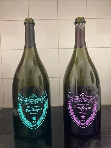Bottiglie vuote dom perignon - dom,
