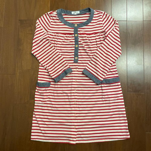 Pigiama premaman righe rosse - premaman, m