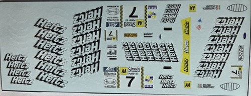 Decals ford escort - 1/43,