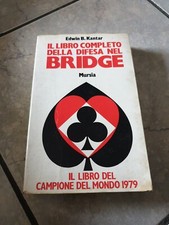 Libro vintage  -Il Libro Completo Della Difesa Nel Bridge- 1980 Mursia