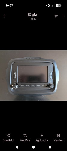 Radio navigatore jeep renegade - radio/navigatore,
