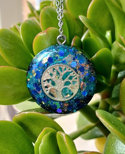 Orgonite pendente artigianale - pendente,