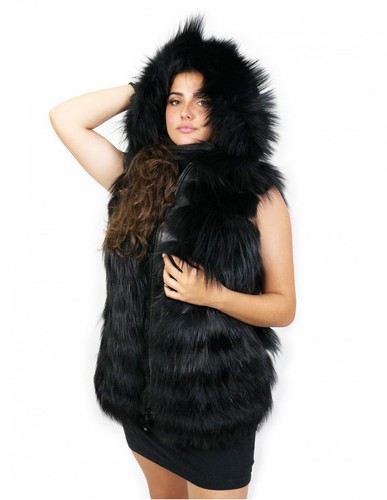 Gilet volpe colore nero - , 44
