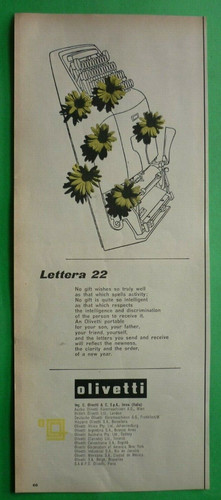 Olivetti lettera macchina - 22,