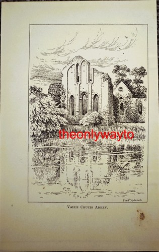 Valle crucis abbey - crucis,