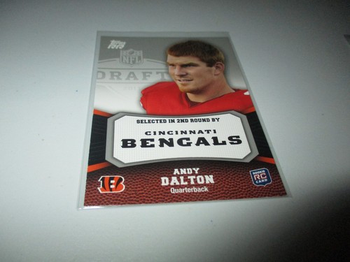 Andy dalton 2011 topps - dalton, rc