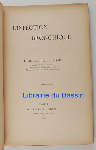 Infection bronchique dr - bronchique,