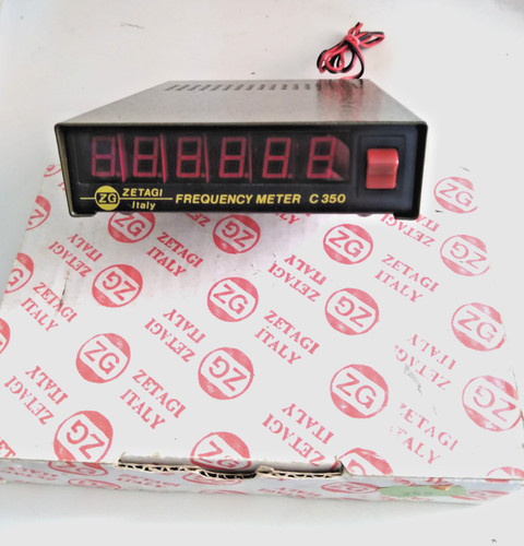 Frequenzimetro zetagi c350 con - frequenzimetro,
