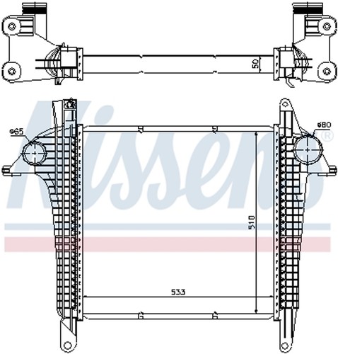 Intercooler nissens first - intercooler,