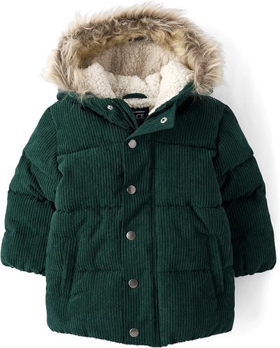 Giacca verde con - , cappuccio