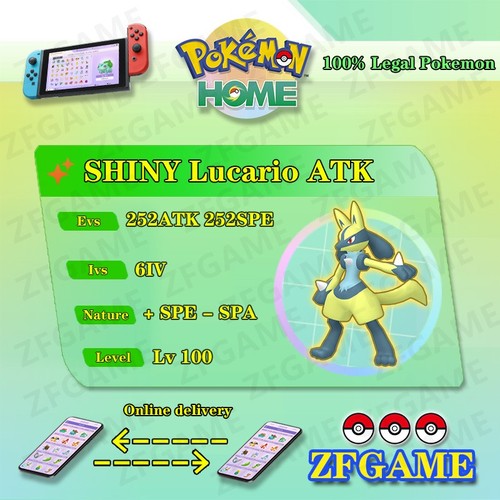 6iv shiny lucario - ✨6iv,