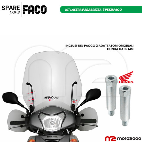 Kit parabrezza completo faco - kit,