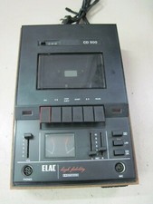  PIASTRA A CASSETTA  ELAC  CD  500     DA RIPARARE  VINTAGE