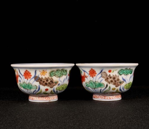 Pair xuande signed old - signed,