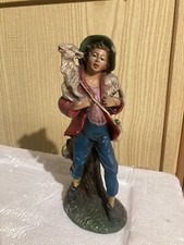 Pastore Cartapesta Con Pecore