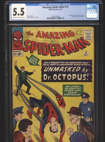 Amazing spider man cgc - spider-man, 5.5