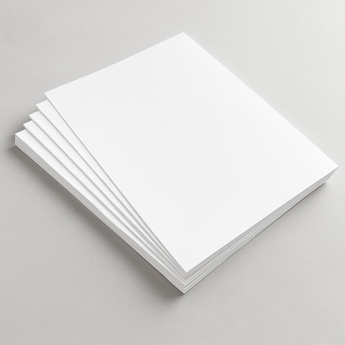Carta patinata bianca - lucida,