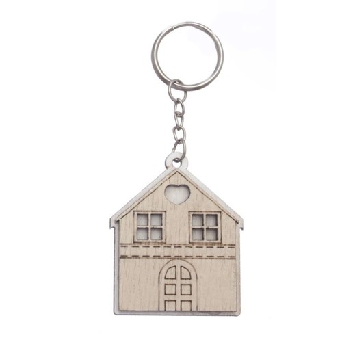 Portachiavi legno forma - legno,